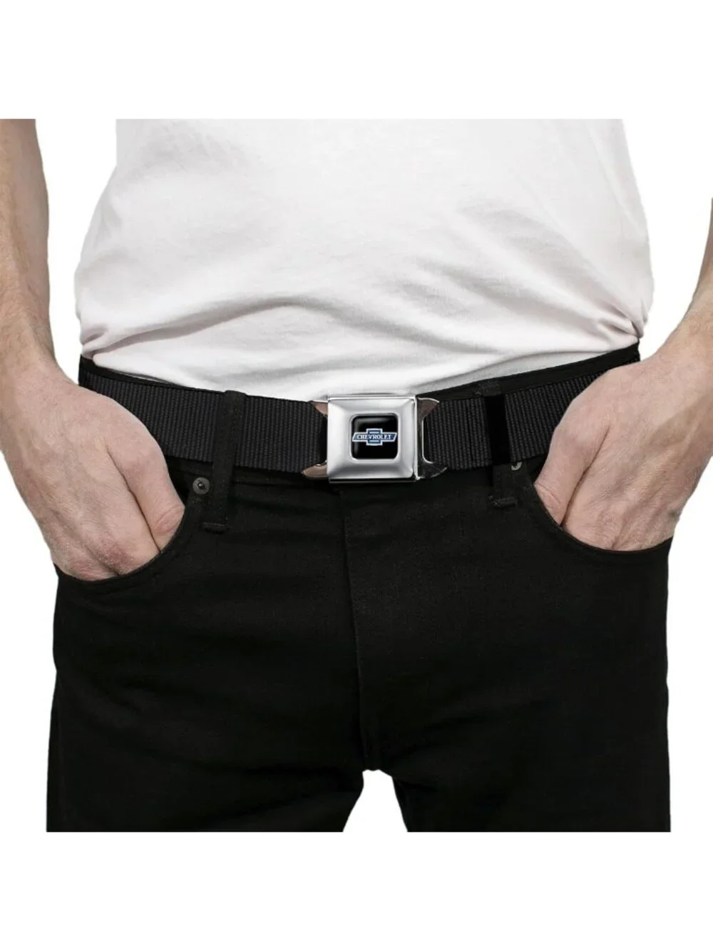 Stylish Seatbelt Belt for Men & Women - Adjustable, Durable, Unique Design